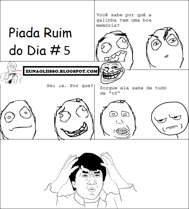 Eu Não Li Isso Piada Ruim do Dia 05