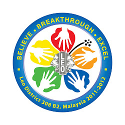Leo District President's Theme Logo 2011-2012