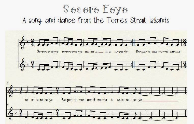 partitura Sesere Eeye