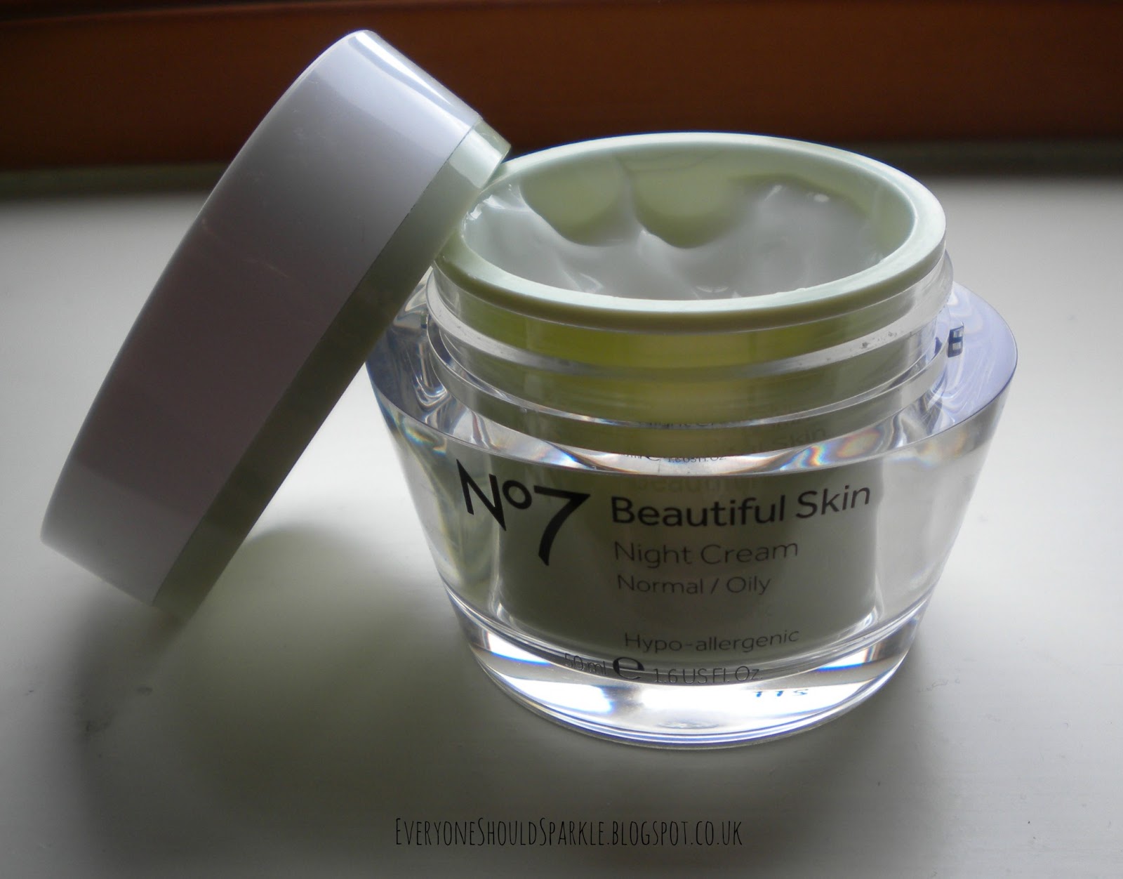 Everyone Should Sparkle No.7 Night Cream for Normal to Oily Skin Review