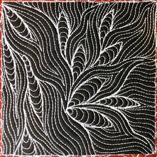 free motion quilting | Leah Day