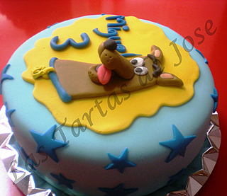 Tarta Scooby Doo. Las Tartas de Jose. Castellón.