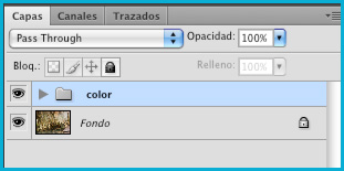 Crear la carpeta "color" Crear la carpeta "color"