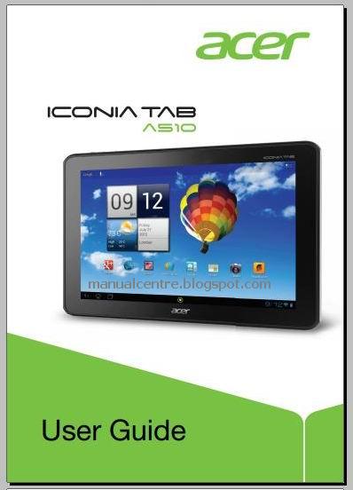 Acer Iconia One 10 User Manual Pdf