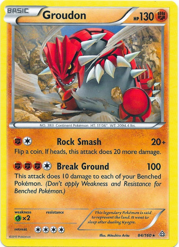 Groudon Primal Clash Pokemon Card Review PrimetimePokemon's Blog