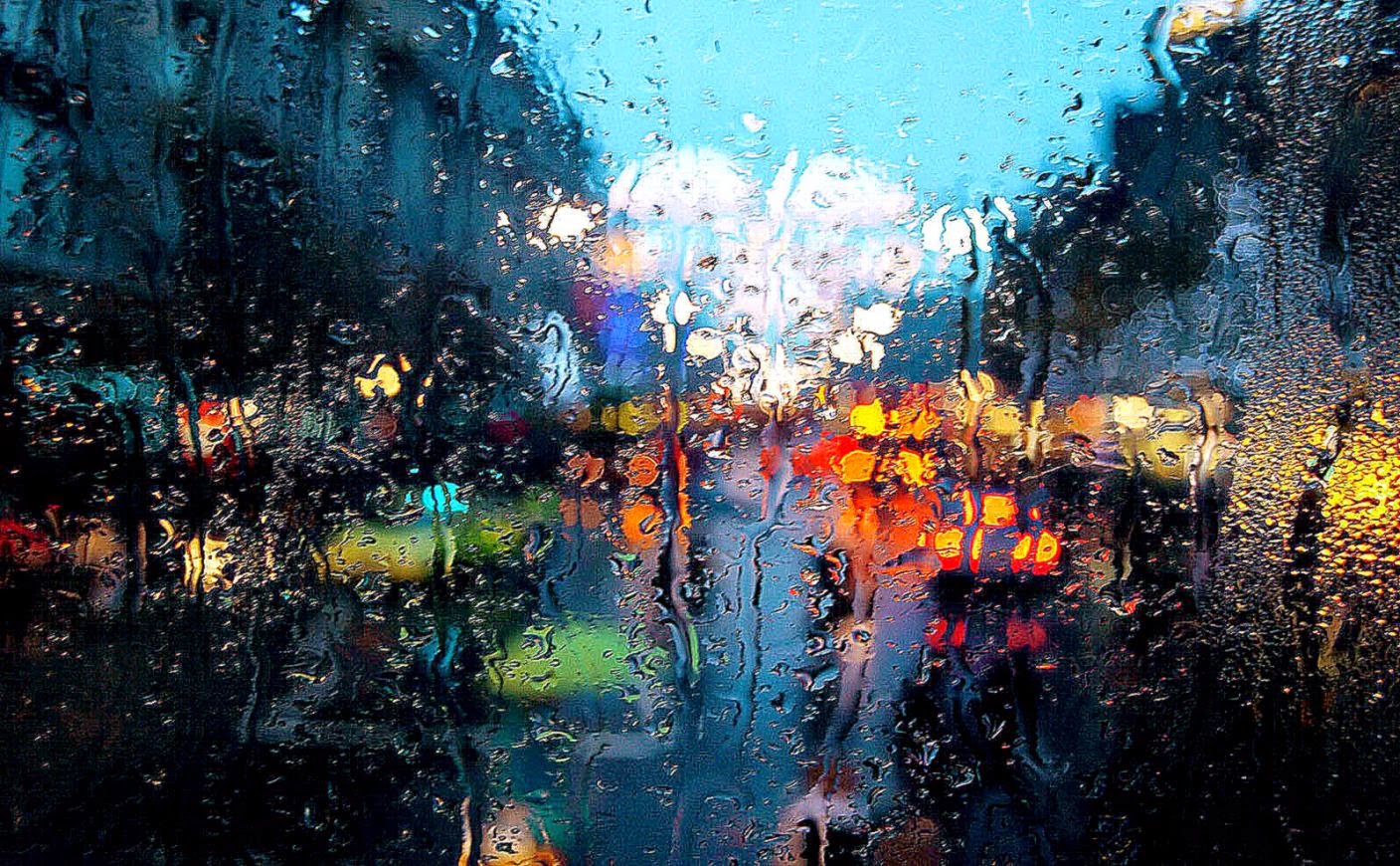Rainy Window Wallpaper