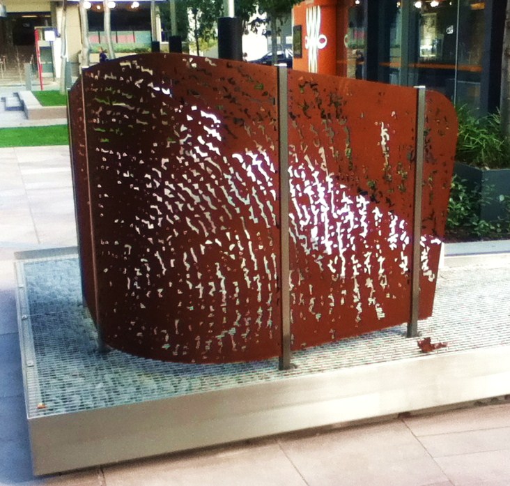 Raine Square Sculpture