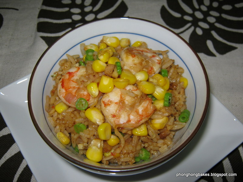 Phong Hong Bakes and Cooks! Corn Fried Rice