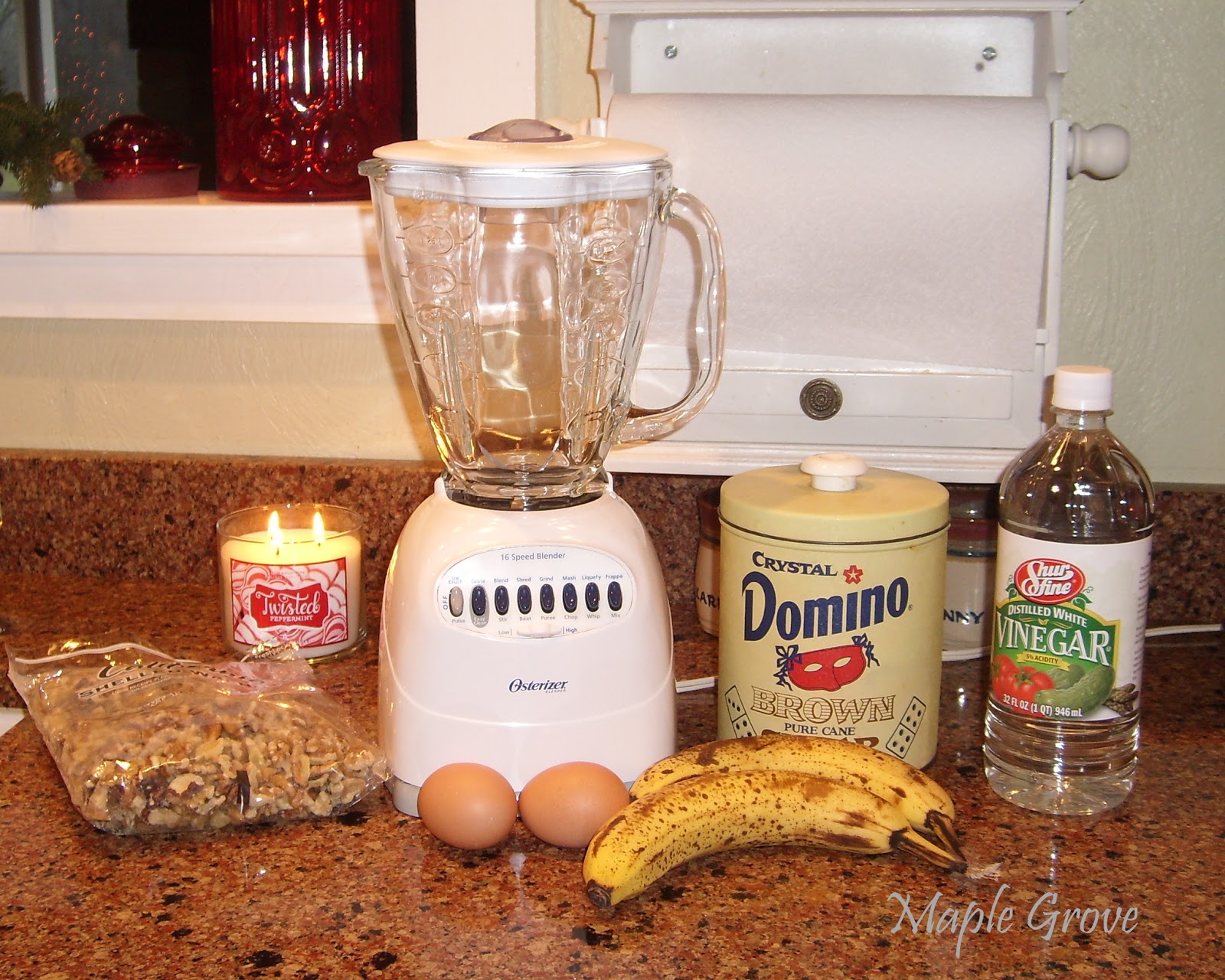 Maple Grove Banana Nut Bread in a Blender
