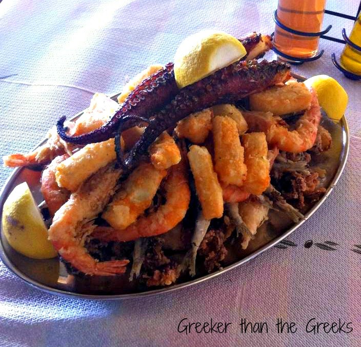 Greek seafood