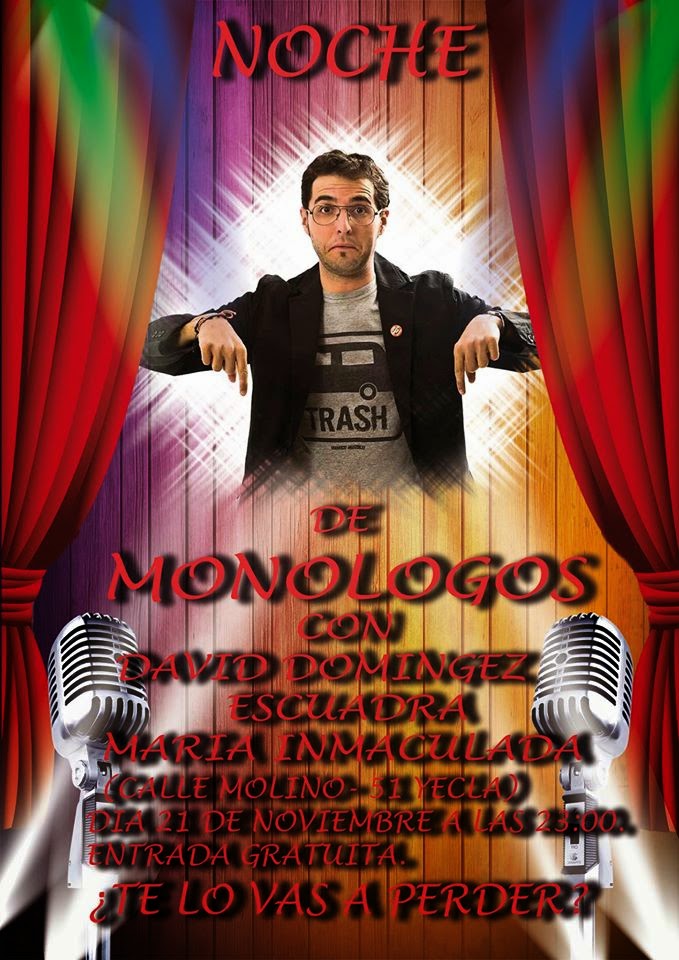 MONOLOGO DAVID DOMINGUEZ