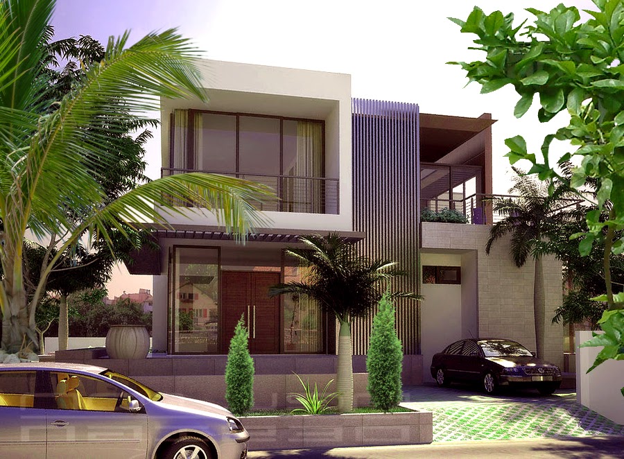 48+ Desain Rumah Minimalis Bagian Depan Background