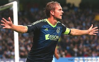Ajax captain Siem de Jong