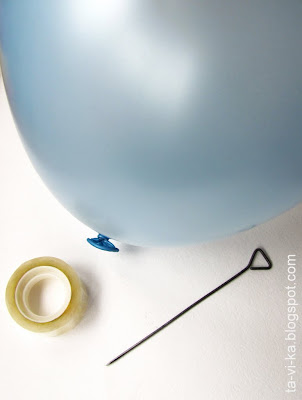 фокус с воздушным шариком