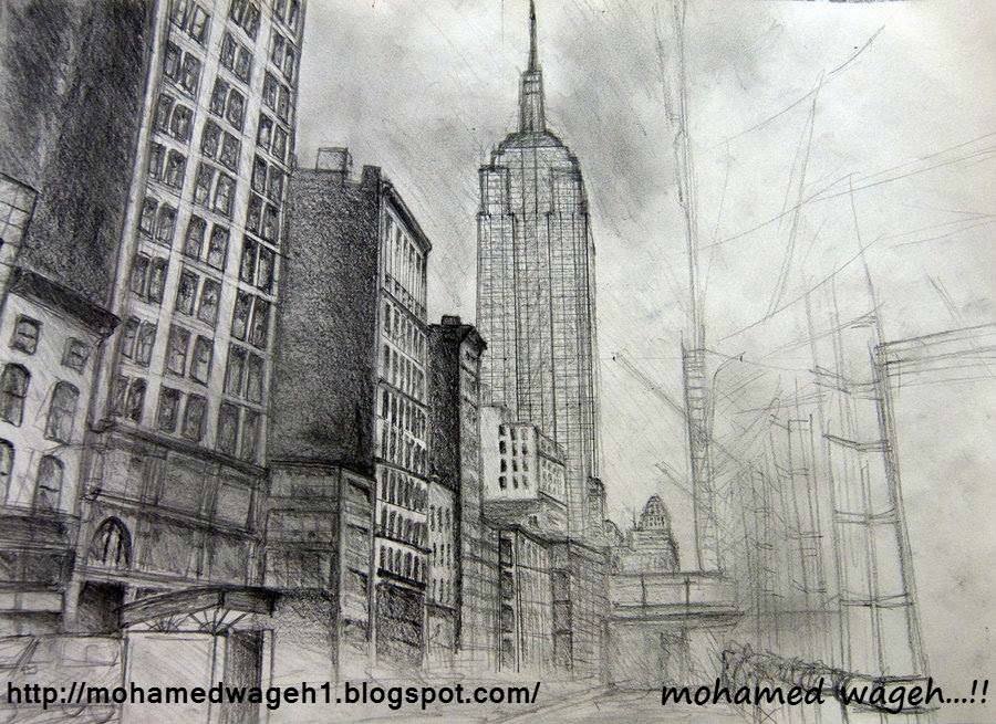 Mohamed Wageh Ahmed رسم مدينه