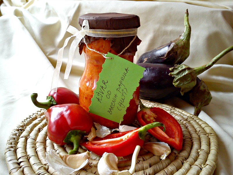 Ajvar od barenih paprika Domaćica za vas