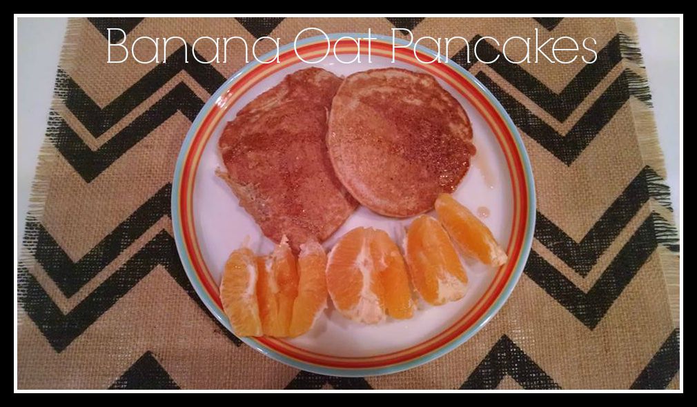 Fit Warrior Banana Oat Pancakes
