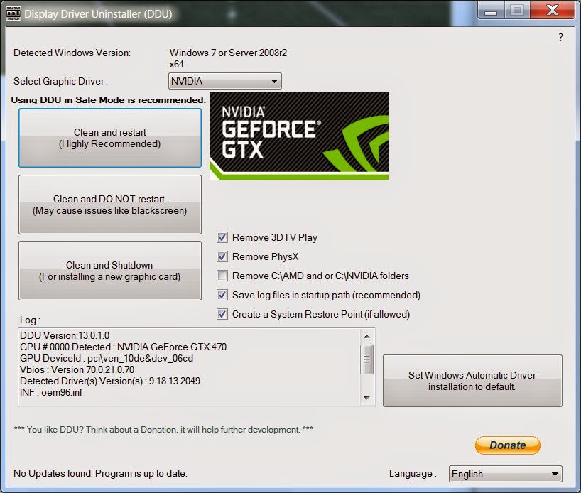 Display Driver Uninstaller (DDU) 13.6.2.0 Free Download PC Software