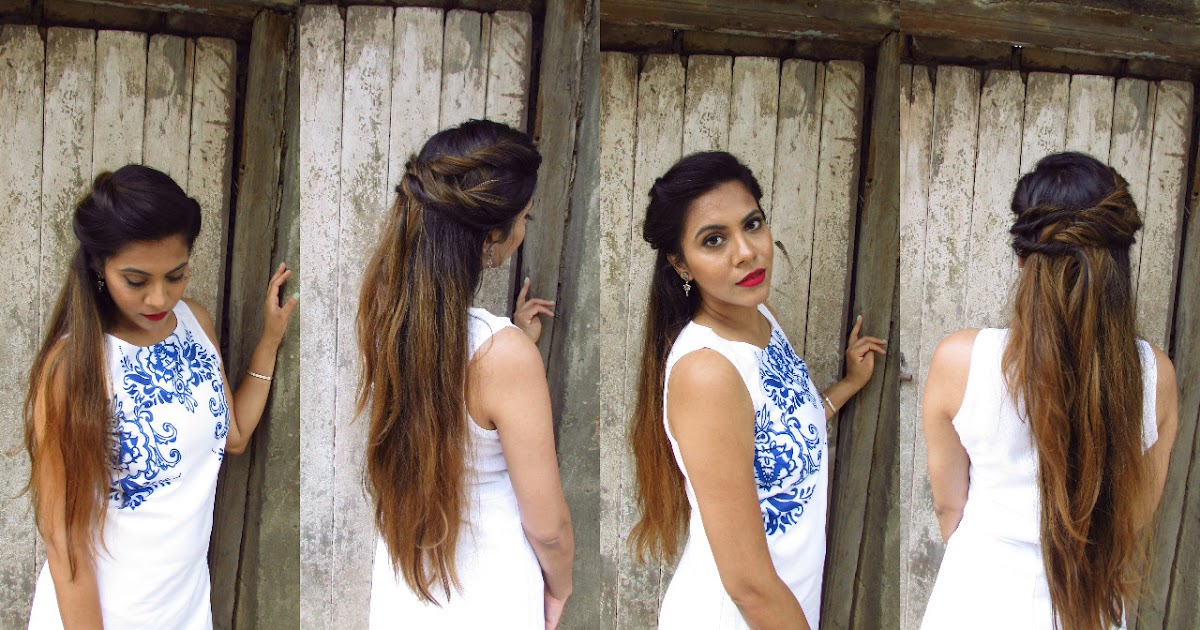 Easy No Heat Boho Hairstyle For Bad Hair Day Indian Beauty Diary
