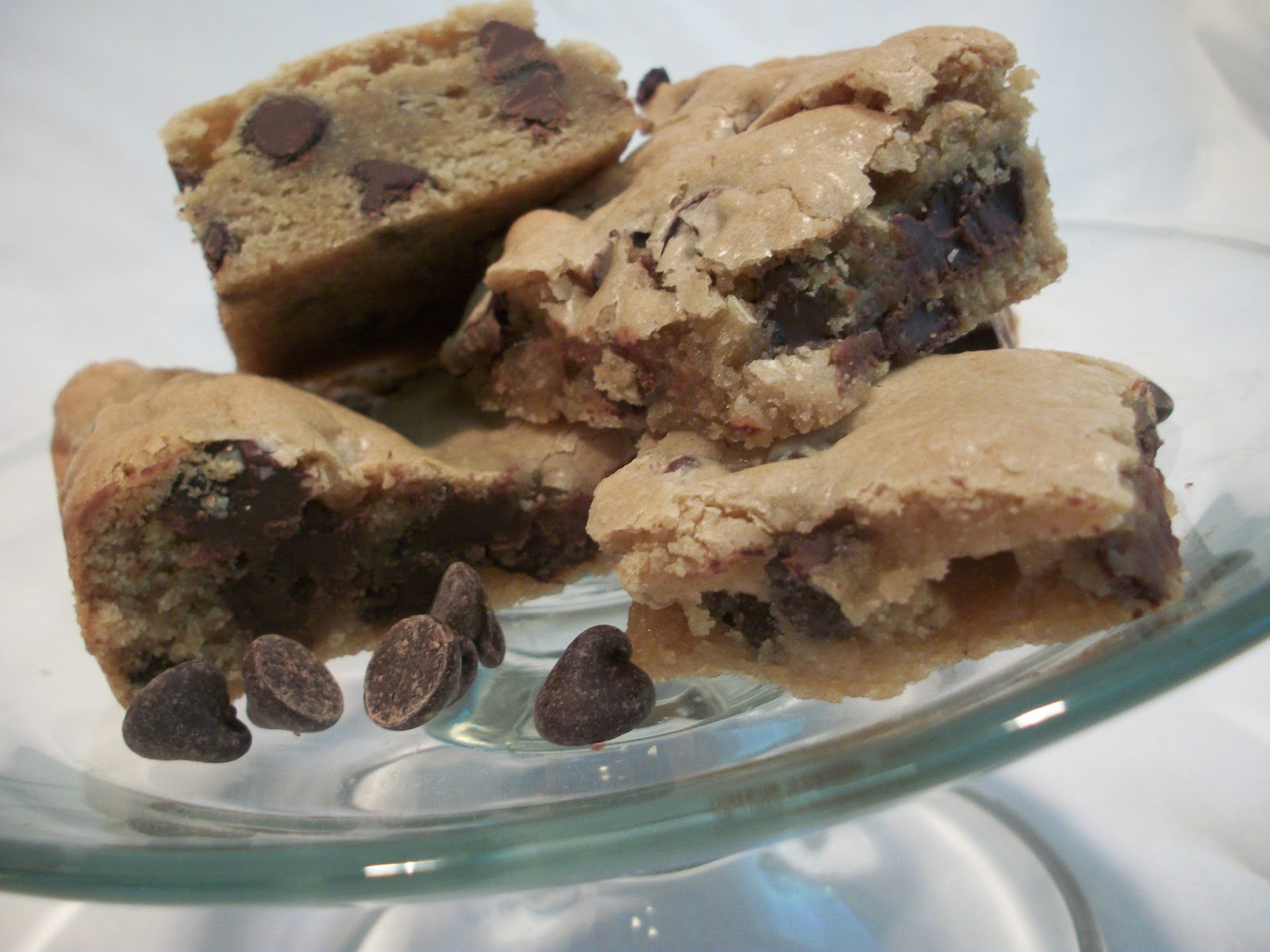 The Big Green Bowl Chocolate Chip Brownies