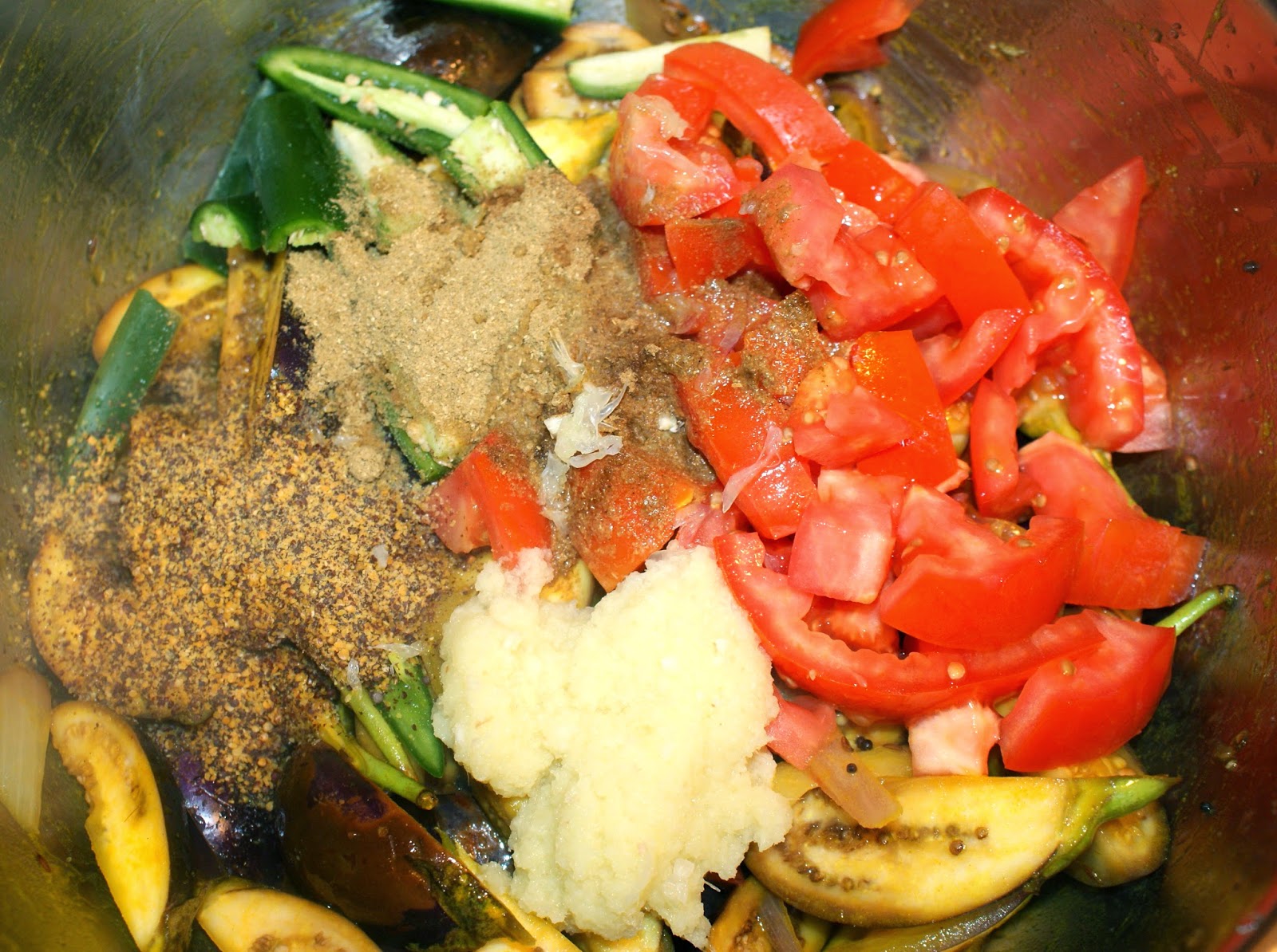 Nepali Tummy!! Mustard Eggplant Curry Recipe!!