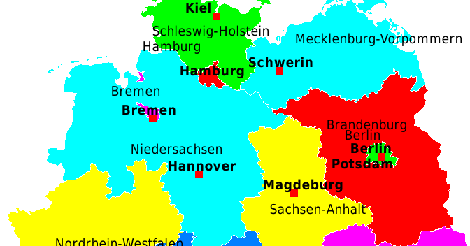 Kannst Du Deutsch Lektion 1 Die Deutschen Bundeslander