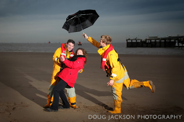 Lifeboat - PR Launch pictures - Jack Vettriano spoof - The Singing Butler Lifeboat - PR Launch pictures - Jack Vettriano spoof - The Singing Butler