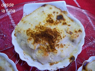 Conchas De Rape Y Gambas Gratinadas
