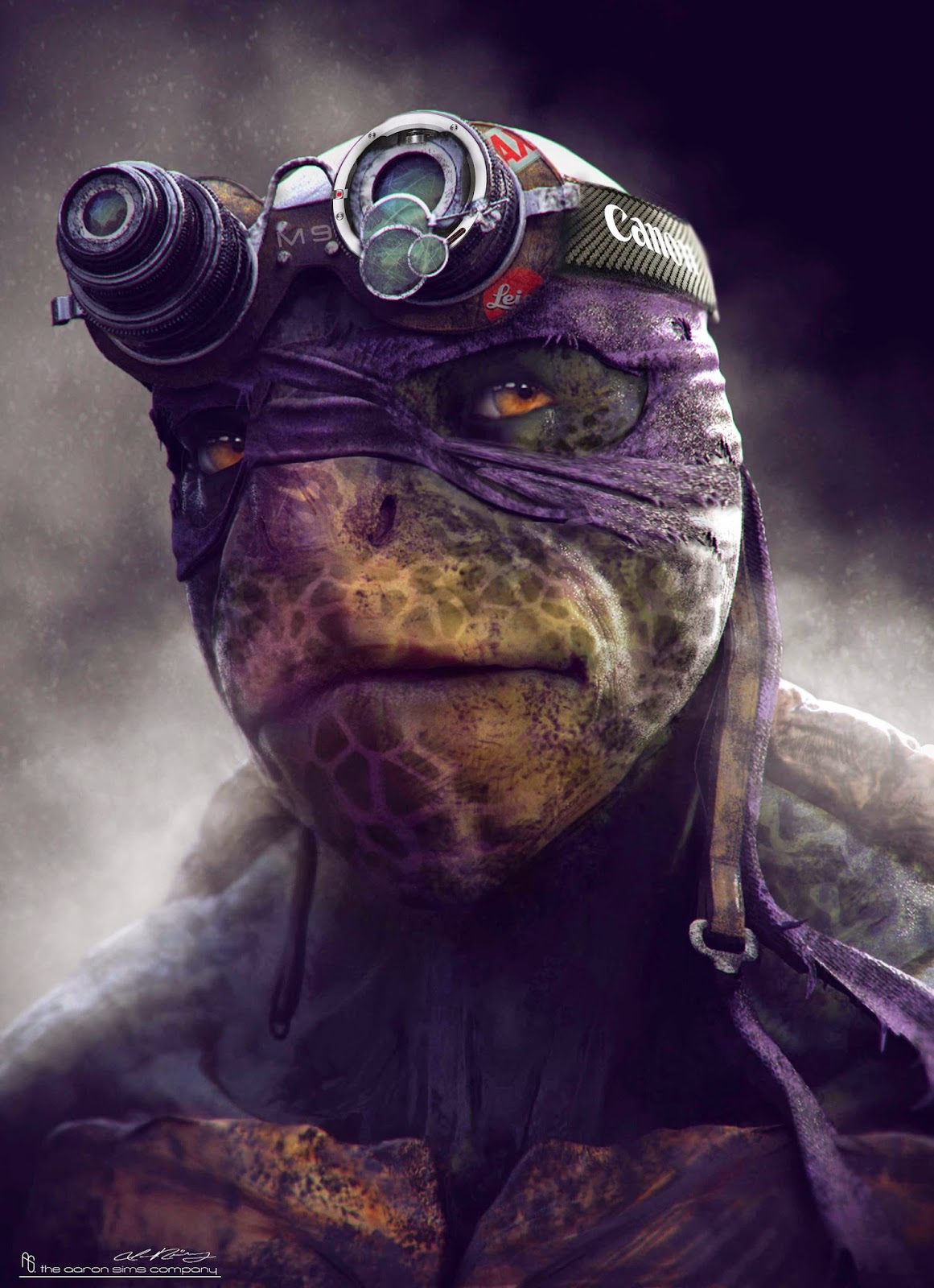 Incredibly Realistic TEENAGE MUTANT NINJA TURTLES Concept Art by Aaron