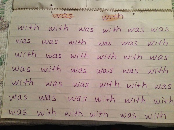 Kindergarten and Mooneyisms: Reading Chart - Week 7