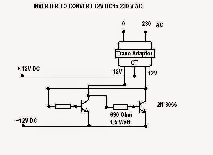 RANGKAIAN INVERTER SEDERHANA ARJUNA POGAL