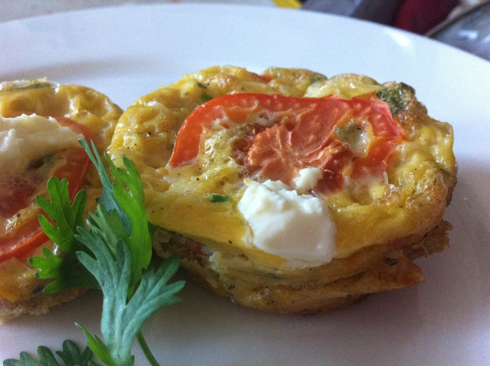 Egg Veggie breakfast muffins | the spice whisperer