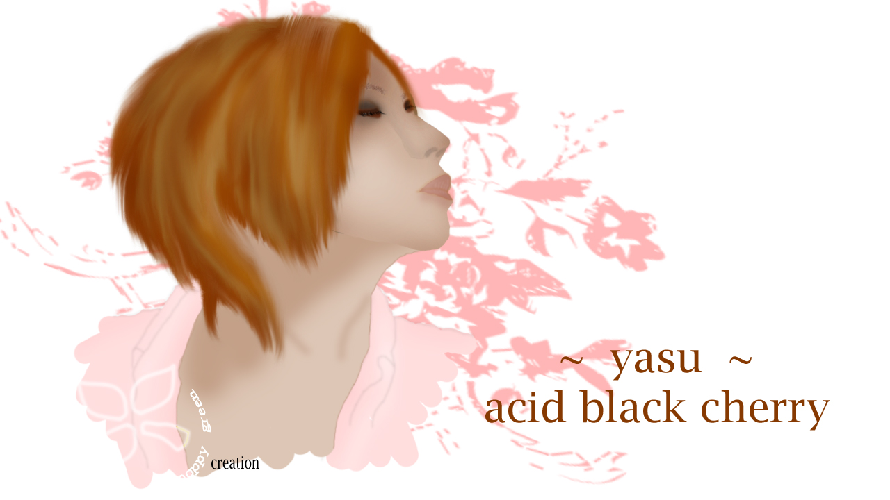 my love: yasu acid black cherry