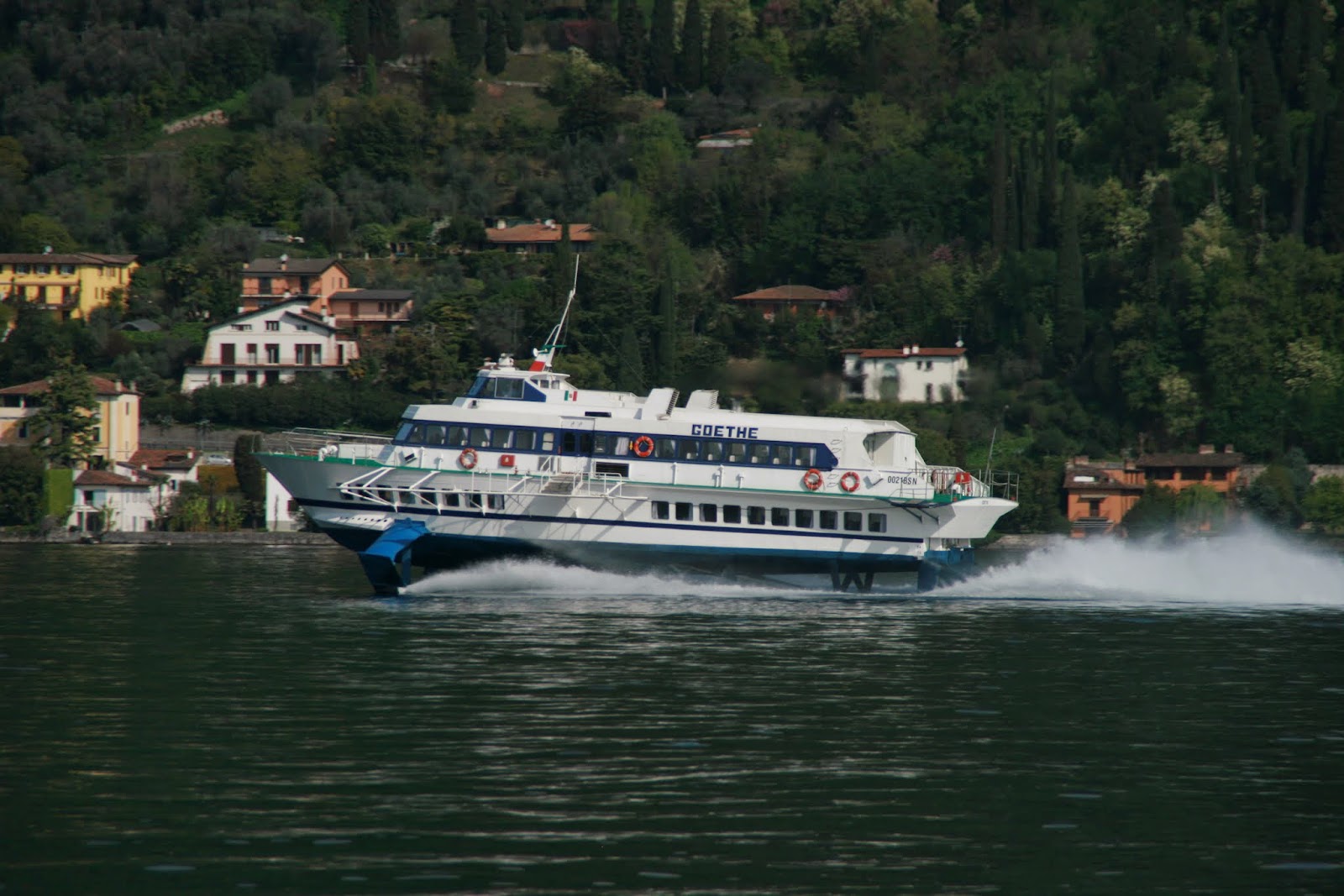 Narrow Boat Albert Lake Garda Ferries