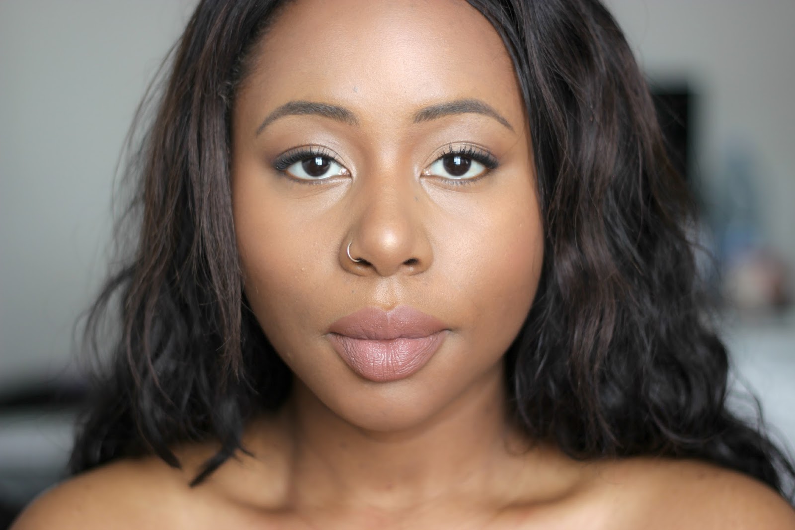 Fresh Face Spring Ready Makeup Woman of Colour Dark Skin NC50 discoveriesofself nataliekayo  natural makeup beauty blogger