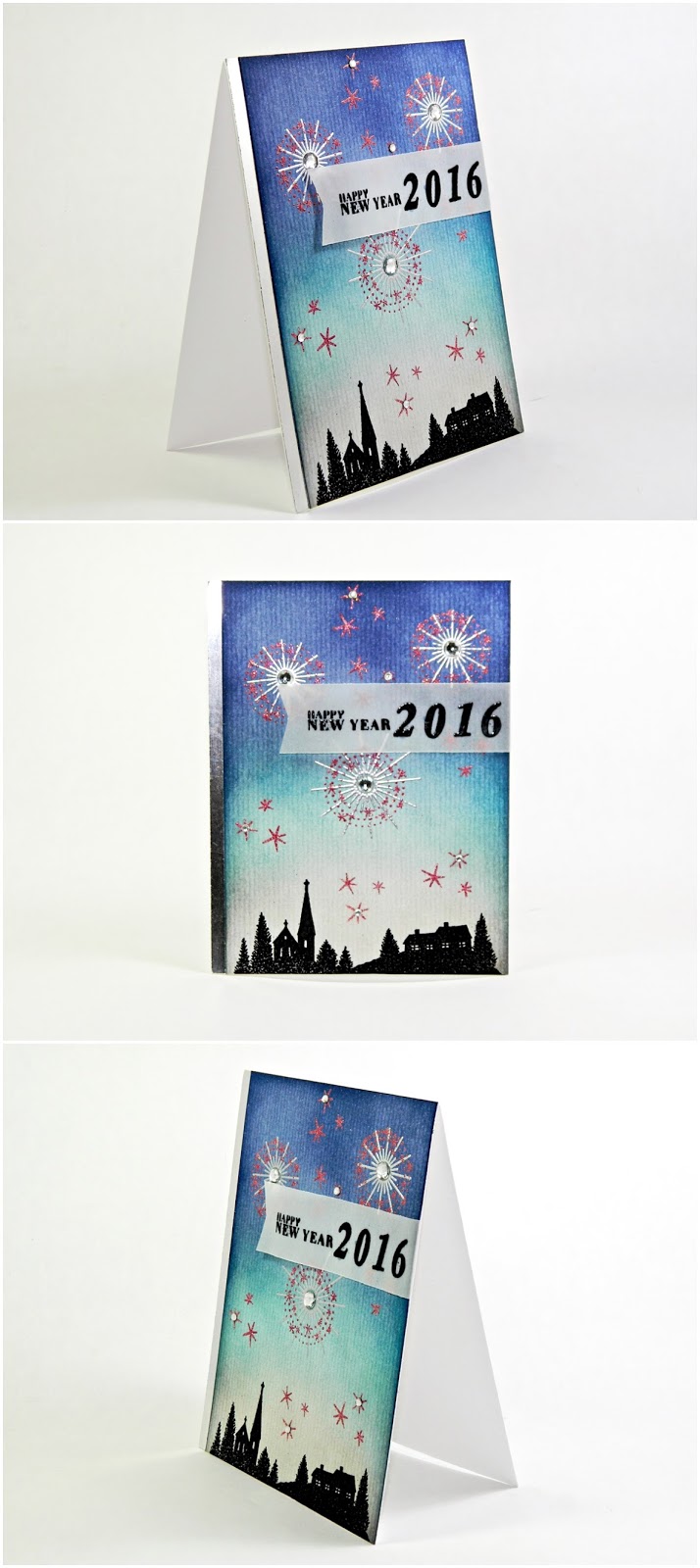 Happy New Year - Handmade Card