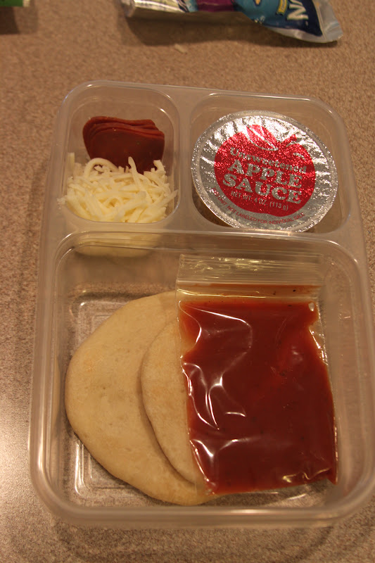Kara's Creative Place Homemade Pizza Lunchables