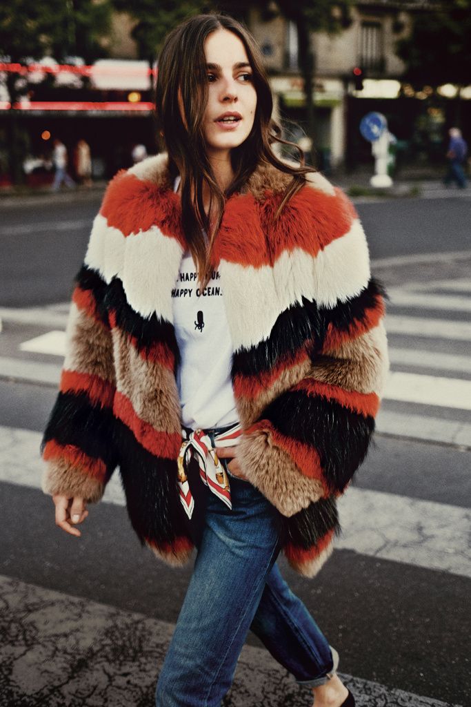 How to Wear Fur Patchwork Coats Style Guides moda tendencias looks belleza