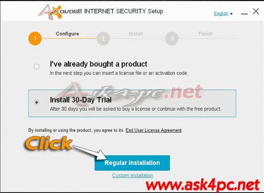 avast license 1