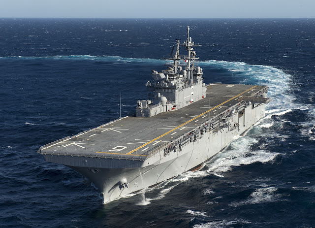 The America-class will be the size of other countries’ aircraft carriers USS America (LHA 6)