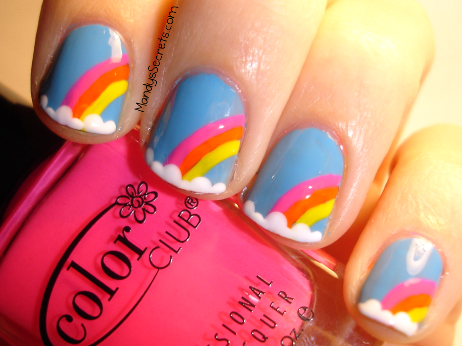 Nail Art Rainbow Nail Art Designs