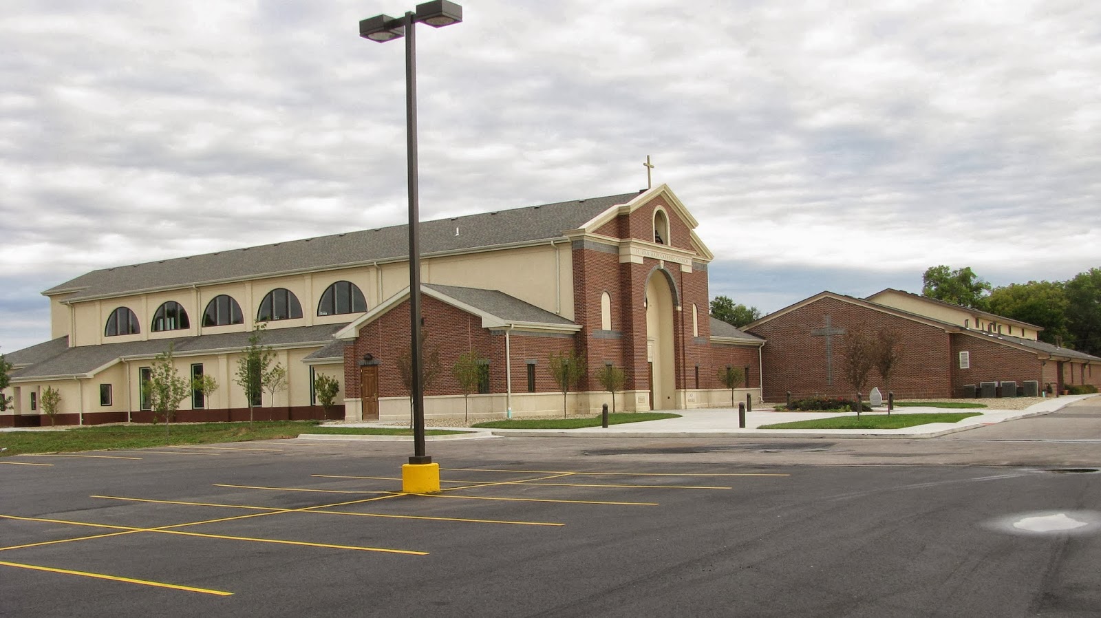 Photos of Rossville and Rossville Alumni New Catholic Church in Rossville