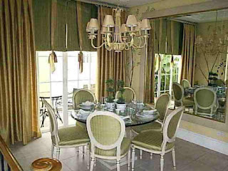 Green Classic Dining Room Design