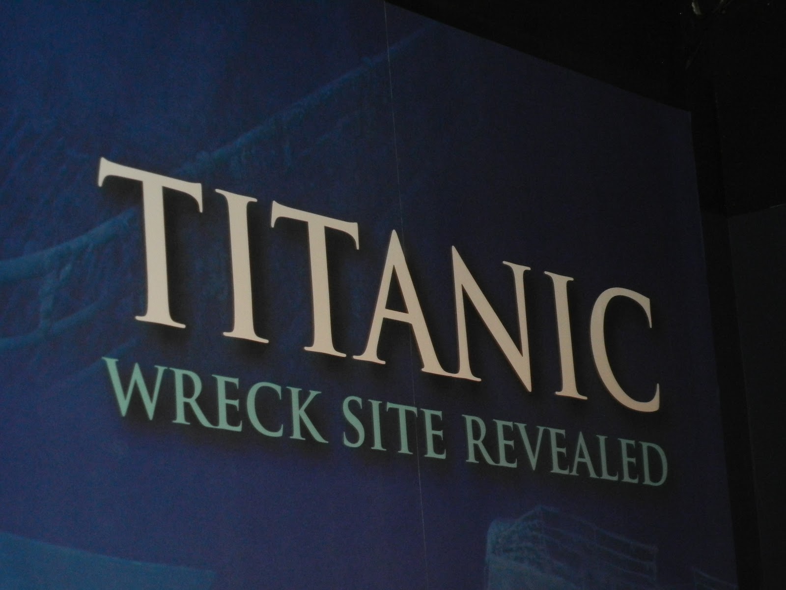 Sojourner Marable Grimmett TITANIC The Artifact Exhibition in Atlanta