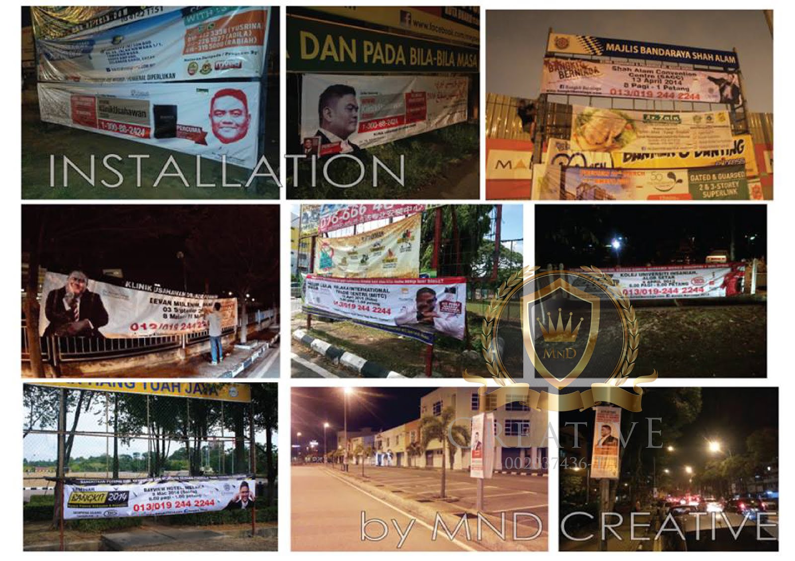 BANNER OUTDOOR ADVERTISMENT