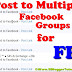 How To Post to Multiple Facebook Groups for FREE