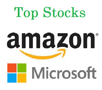 Amazon & Microsoft Stocks