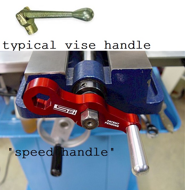Super Fast Vise Handle Greens and Machines