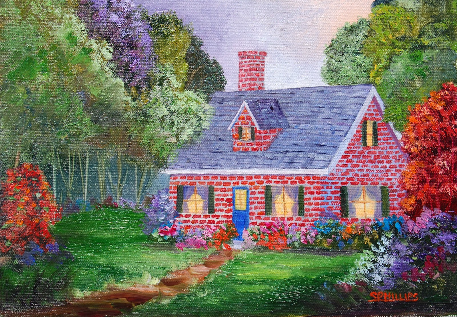 Just An Artist Grandma's Brick House...