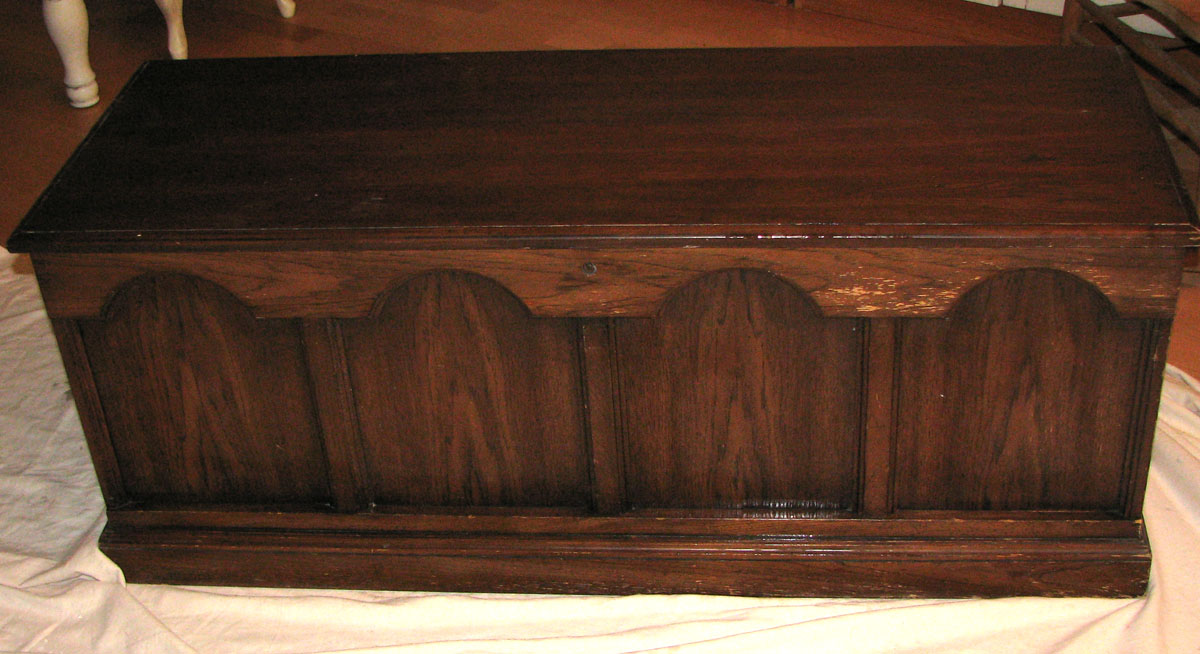 Upcycling My (ordinary) Life! Cedar lined hope chest